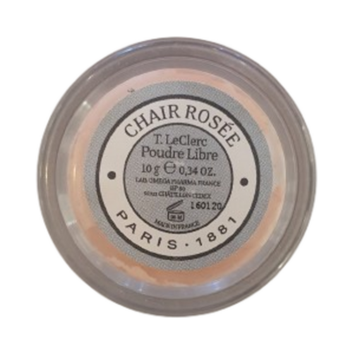 T LeClerc Loose Powder - Chair Rosee, 10g/0.35 oz Naturally Yours T LeClerc Loose Powder - Chair Rosee on white background