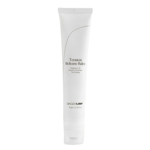 Ginger and Me Tension Release Balm on white background