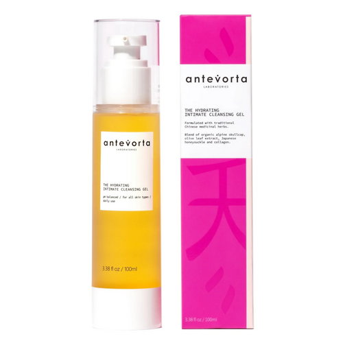 Antevorta The Hydrating Intimate Cleansing Gel on white background