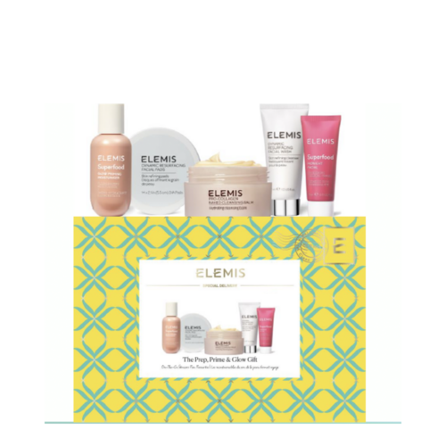 Elemis The Prep, Prime and Glow Gift on white background