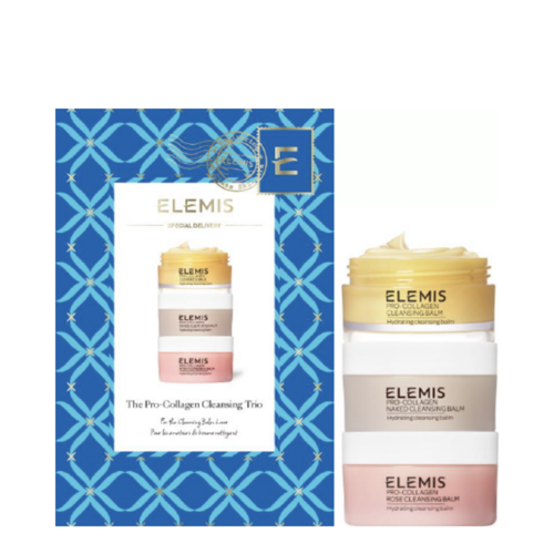 Elemis The Pro-Collagen Cleansing Trio on white background