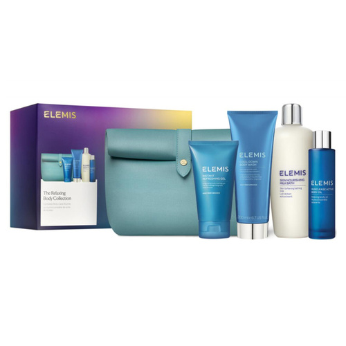 Elemis The Relaxing Body Collection on white background