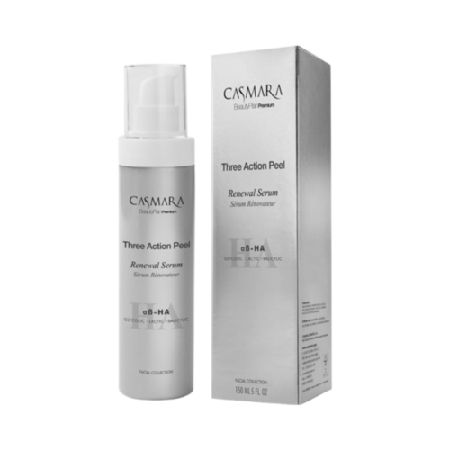 Casmara Three Action Peel Renewal Serum, 150ml/5.1 fl oz Casmara Three Action Peel Renewal Serum on white background