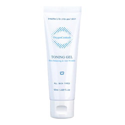 Toning Gel on white background