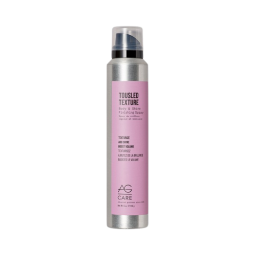 AG Care Tousled Texture Body and Shine Finishing Spray on white background