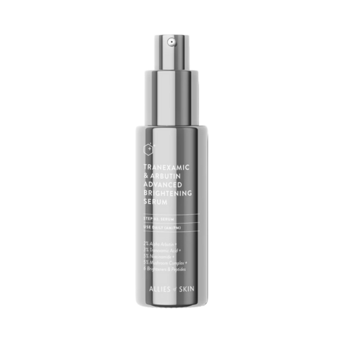 Allies of Skin Tranexamic and Arbutin Advanced Brightening Serum on white background