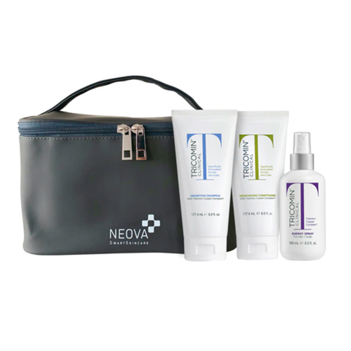 Neova Tricomin Regimen Kit on white background