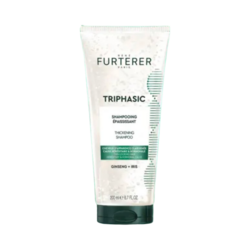 Triphasic Thickening Shampoo on white background