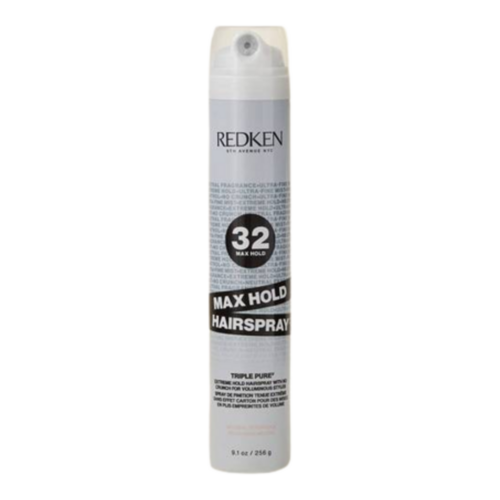 Redken Triple Pure 32 Neutral Fragrance Max Hold Hairspray on white background