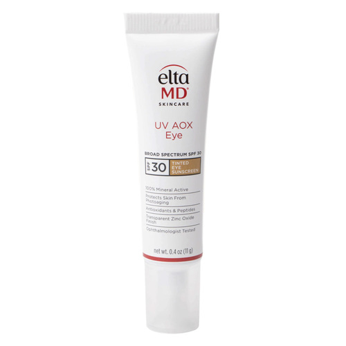 EltaMD UV AOX Eye Broad Spectrum SPF 30 on white background