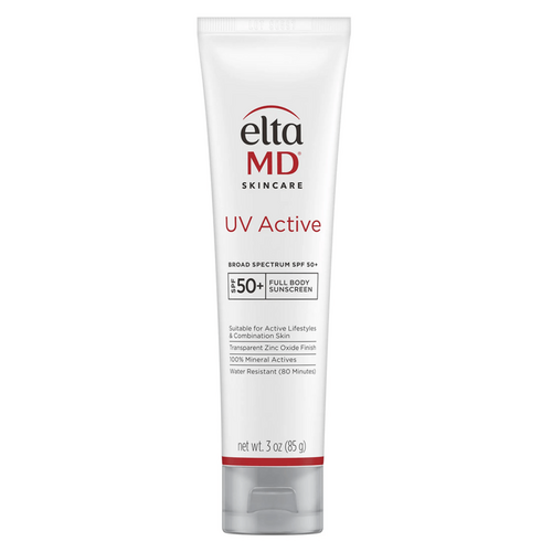 EltaMD UV Active Broad-Spectrum SPF 50+ on white background