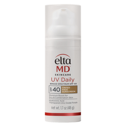 UV Daily Broad-Spectrum Tinted SPF 40 on white background