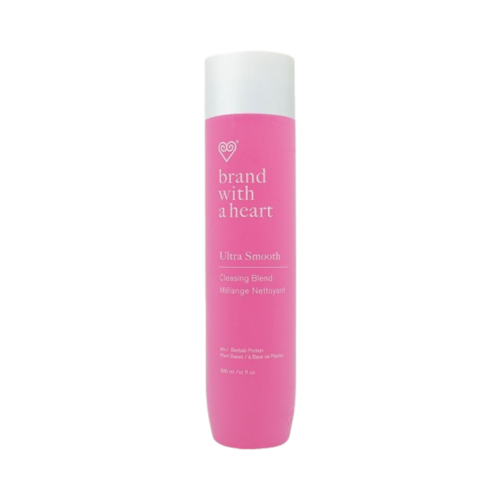 Brand With A Heart Ultra Smooth Cleansing Blend, 300ml/10.14 fl oz Brand With A Heart Ultra Smooth Cleansing Blend on white background