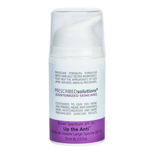 PRESCRIBEDsolutions Up the Anti (Tinted Physical Sunblock with SPF 30) on white background