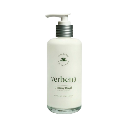 Jimmy Boyd Verbena Body Lotion on white background