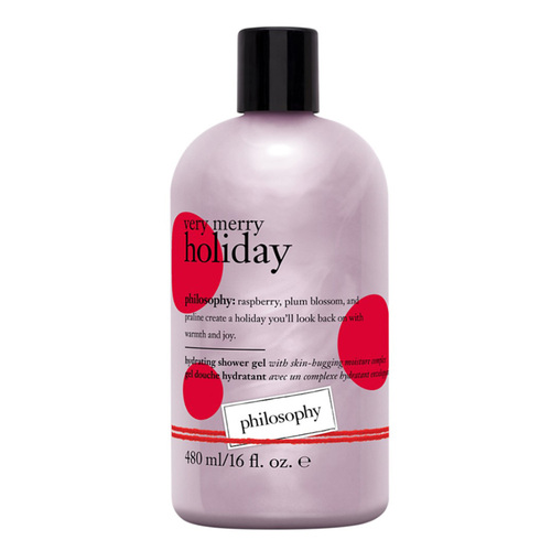 Philosophy Verry Merry Holiday Hydrating Shower Gel on white background