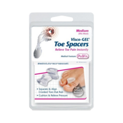 Visco-GEL Toe Spacers - Medium on white background