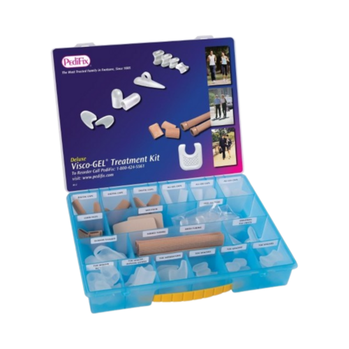 Pedifix Visco-GEL Treatment Kit Deluxe, 1 set Pedifix Visco-GEL Treatment Kit Deluxe on white background