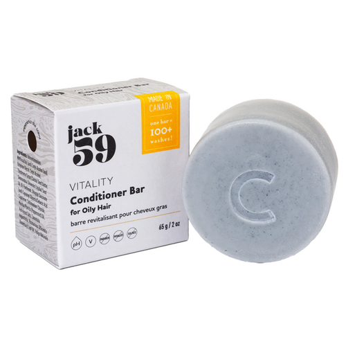 jack 59 Vitality Conditioner Bar on white background