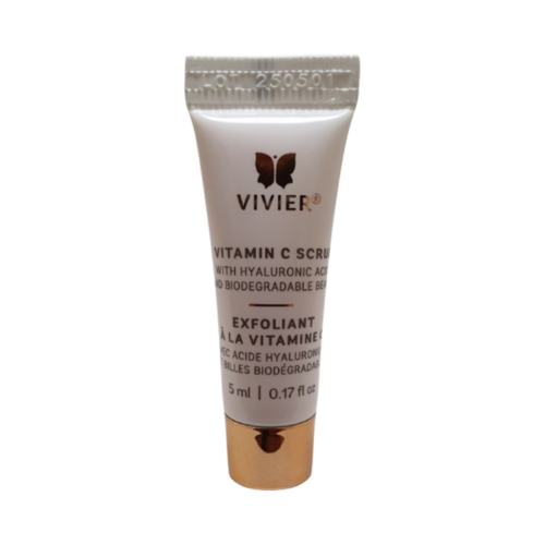 VivierSkin Vitamin C Scrub, 5ml/0.17 fl oz Naturally Yours VivierSkin Vitamin C Scrub on white background