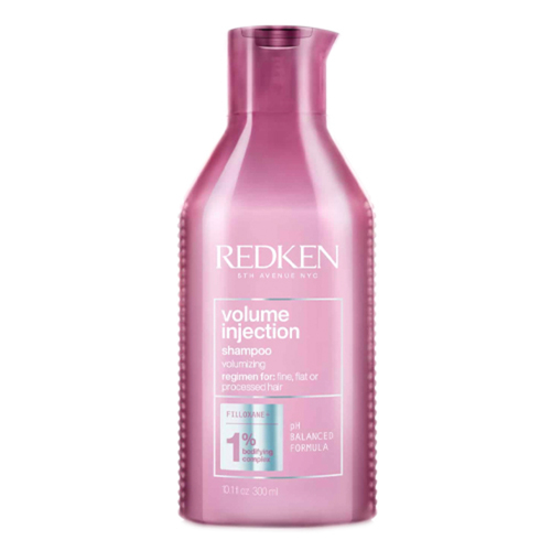 Redken Volume Injection Shampoo on white background