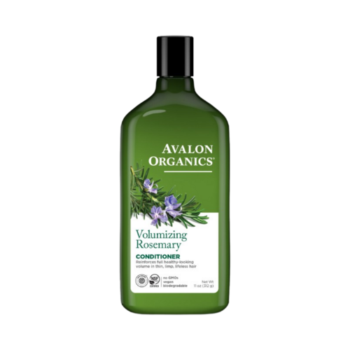 Avalon Organics Volumizing Rosemary Conditioner on white background