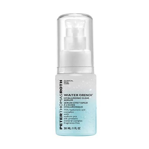 Peter Thomas Roth Water Drench Hyaluronic Cloud Serum on white background