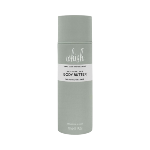 Whish Wild Sage and Sea Salt Body Butter on white background