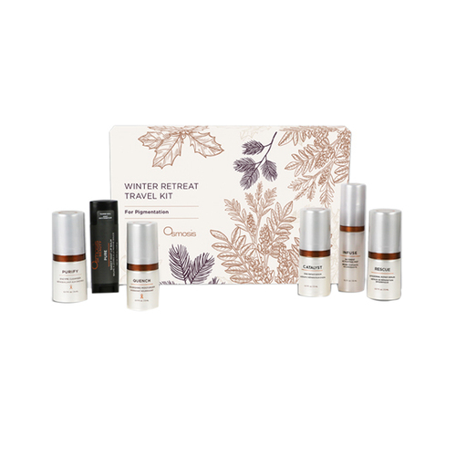 Osmosis Professional Winter Retreat Travel Kit - Pigmentation on white background