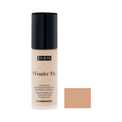 Wonder Me Fluid Foundation 030 - Medium Beige on white background