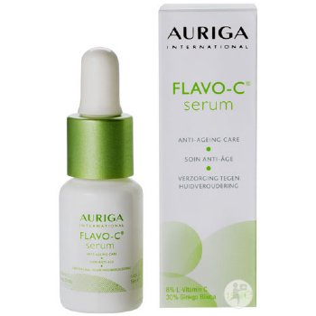 Auriga Flavo-C Serum on white background