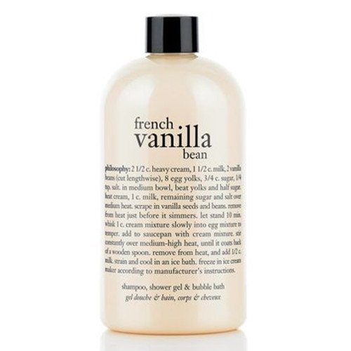 Philosophy philosophy French Vanilla Bean Bath Gel on white background