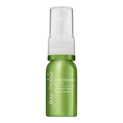 Naturally Yours jane iredale Lemongrass Love Hydration Spray Mini on white background