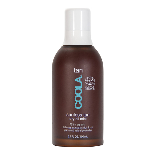 Coola Organic Sunless Tan Dry Oil Mist on white background