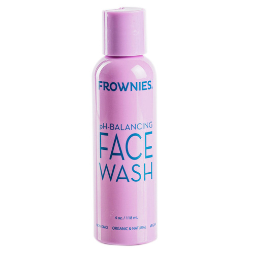 Frownies pH Balancing Complexion Face Wash on white background