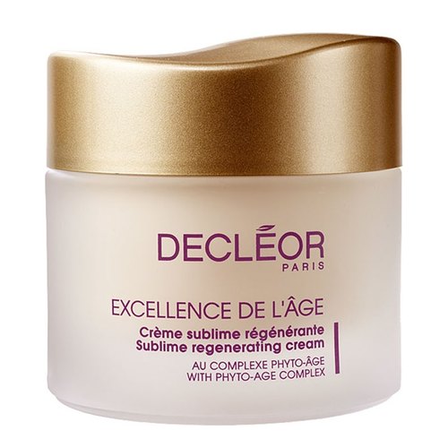 Decleor Excellence De LAge Sublime Regenerating Cream on white background